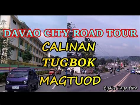 ROAD TOUR DIVERSION ROAD MAGTUOD TUGBOK ROAD .